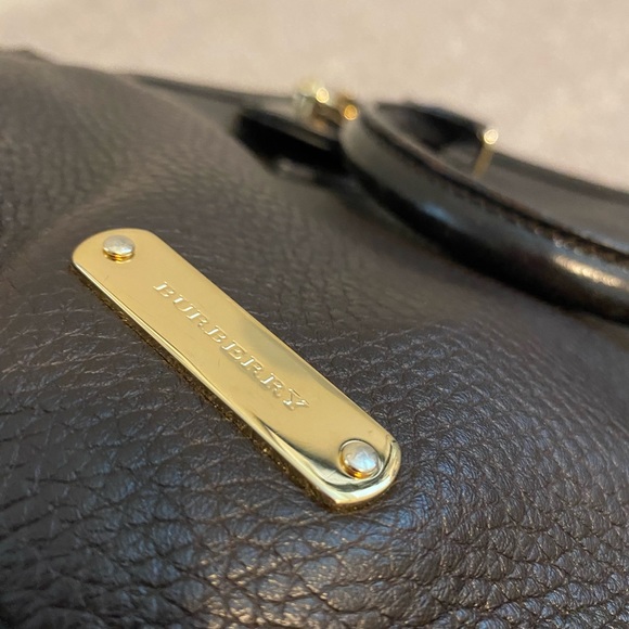 Burberry Orchard Bowling Handbag | Dark Chocolate - Picture 12 of 15